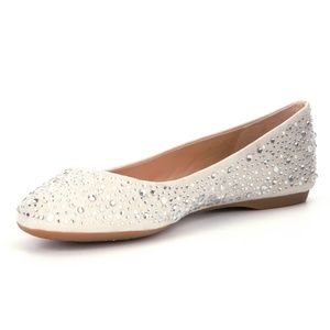 Brand New - 9M - Gianni Bini Ballet Flats -Chalk